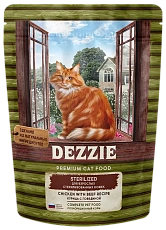 Dezzie Sterilized Cat (Курица, говядина)